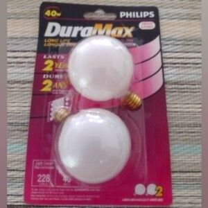 Philips DuraMax Light Bulbs - White